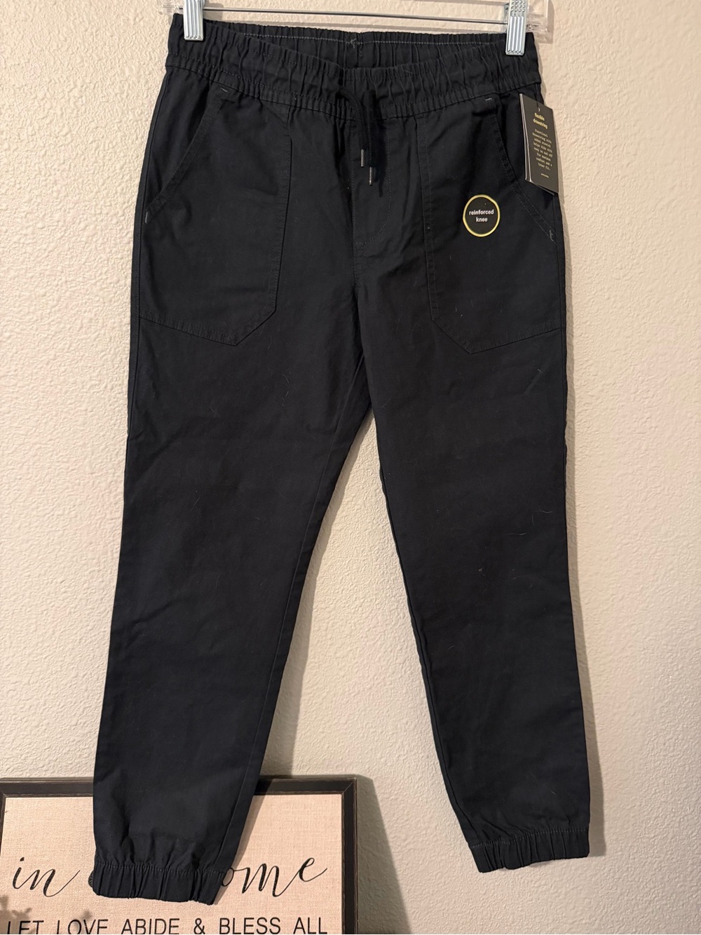 art class Black Elastic-Waist Jogger Pants
